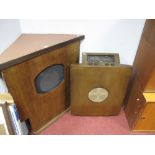 A Late 1950's/Early 1960's Stentorian Corner Loudspeaker, oak cased, and a mid XX Century Murphy