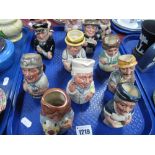 Twelve Doultonville Collection' Figures, including The Nurse, Florist, Miner, Chef, Fisherman,