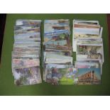 A Collection of Approximately One Hundred and Sixty Two Tucks 'Oilette' Picture Postcards,