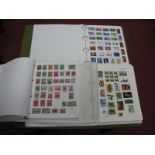Three Folders of Mainly Used But Some Mint Stamps of the Commonwealth, with Queen Victoria stamps