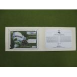 Jersey 2004 The 'Travelled' Flying Scotsman Coin Cover, £5 crown and certificate of authenticity.