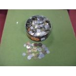 A Quantity of All World Base Metal Coinage, sometimes redeemable, in excess of 5kg.