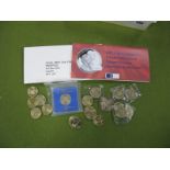 Five G.B. Five Pounds Coins, 1996, 1997 (4), eighteen G.B. two pounds coins 1986, 1994, 1995, 1996