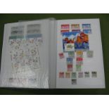 A GB and Commonwealth Stamp Collection, mint and used, in a stockbook, noted Q. Victoria Sierra