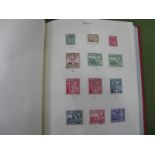 A Mainly Commonwealth Stamp Collection, in a Simplex medium album, both mint and used. Noted king