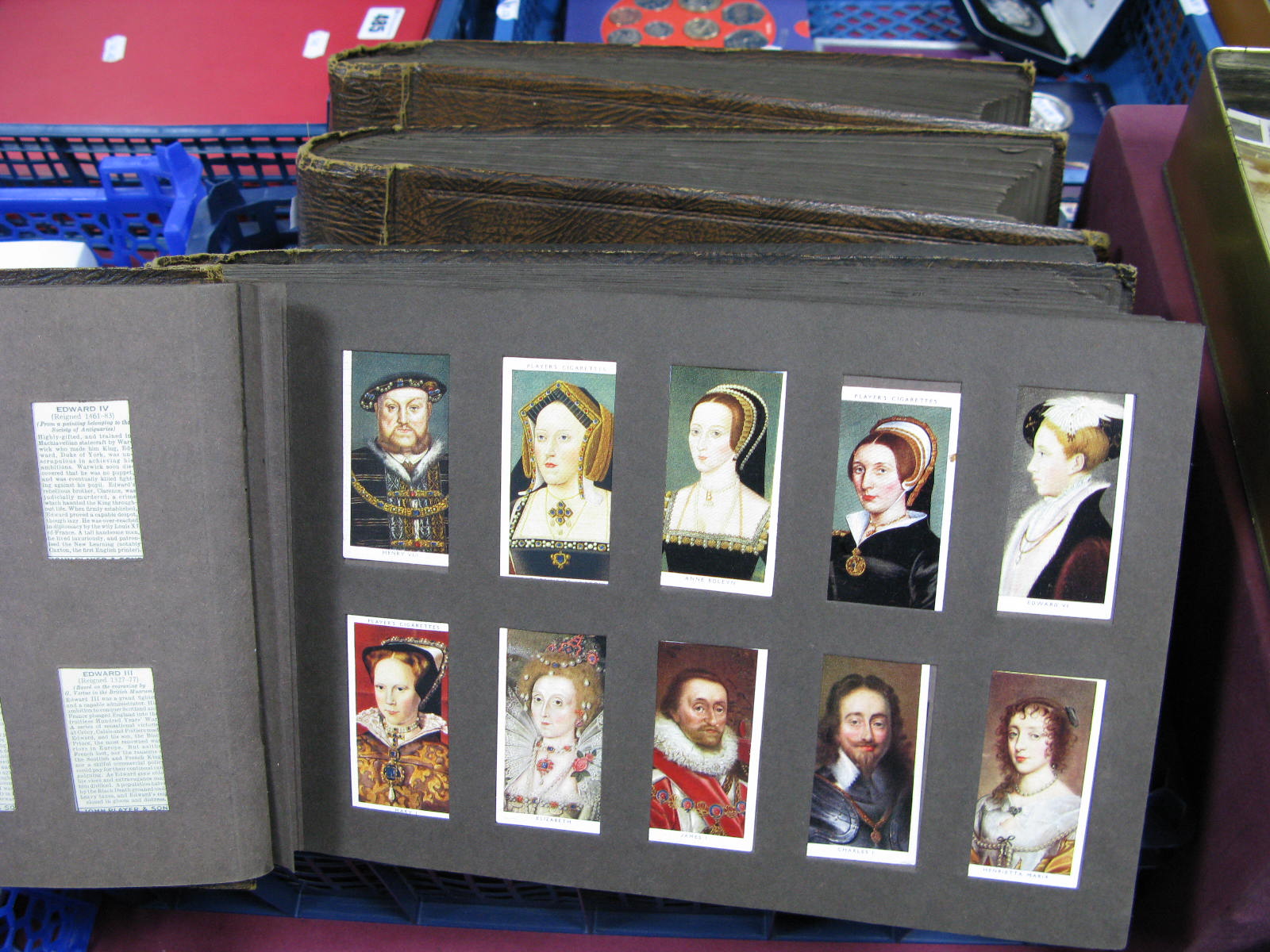 Three Original Pre-War 'London' Cigarette Card Albums, containing mainly sets of cards by Wills,