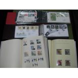 Two Albums of G.B Mint and Used Queen Elizabeth Stamps, including two albums of first day covers