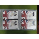 A Royal Mail London 2012 Olympic and Paralympic Team GB Gold Medal Winners First Day Covers Stamp