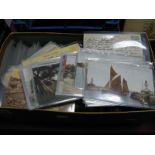 A Box of Early/Mid XX Century Topographic Picture Postcards of Street scenes of English and Welsh