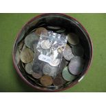 A Quantity of G.B Base Metal Coinage, predominately pre-decimal, some silver coins and metal