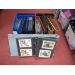 Nine Albums Containing a Range of PHQ Cards from 1973-2010, mint and used. Many hundreds in sets and