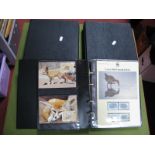 Three Albums in Slip Cases of World Wide Fund for Nature Cards from Around the World, depicting
