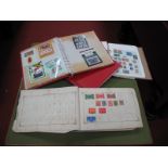 A Collection of All World Stamps in Four Albums, mint and used including Gibraltar 1973 military