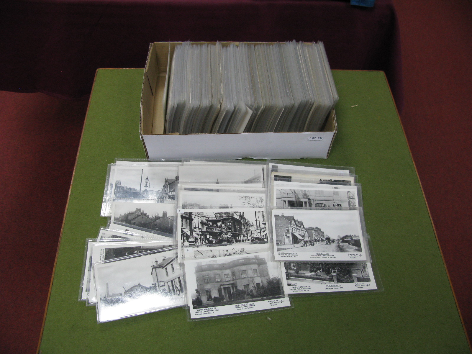 1970's Pamlin Prints Picture Postcards, reproducing photographs from the early XX Century of trains