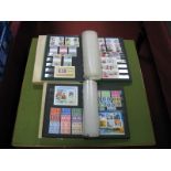 Two Stockbooks of G.B and Commonwealth Mint Stamps, including sets, miniature sheets and blocks of