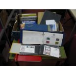 Stamp Albums and Stockbooks, containing whole world stamps, mint and used, including Isle of Man