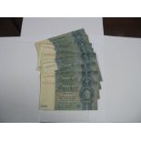 Approximately Twenty-Two German 100 Reichsmark Banknotes (1924). Usually offered in acceptable