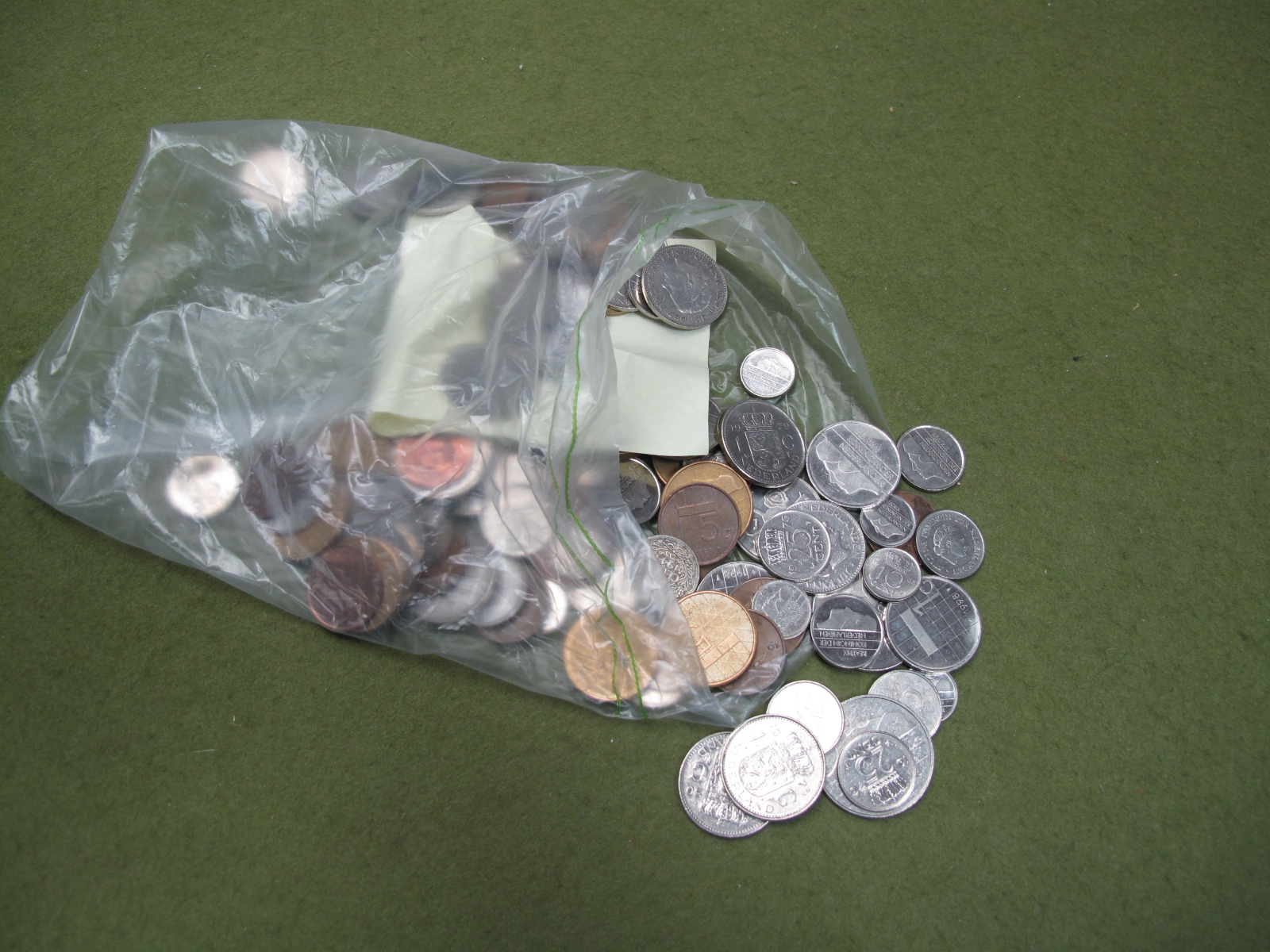 A Quantity of Base Metal Foreign Coins; regularly European pre-Euro currency. (N.B some of these - Image 3 of 7