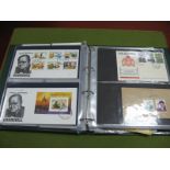 Over Ninety Covers and Post Card Commemorative The Life of Sir Winston Churchill, in a album. A good