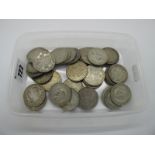 Four Pounds Seventy Five Pence (Total Face Value), of pre 1947 silver half crown coins.