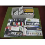 G.B. Royal Mail Mint Stamps Presentation Packs, 1996 - 2009, some non value indicators with a face