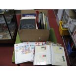 Fifteen Junior And Old Time Albums Containing All World And Used Stamps, a useful sorter lot.