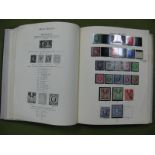 A GB Stamp Collection, mainly used with over one hundred plated Penny Reds, surface printed to one