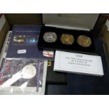 Thirty Westminster British Army Commemorative Coins, with literature, including 2012 Guernsey five