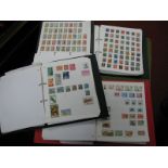 A Mint and Used Collection of World Stamps, in four folders with many European countries present. No