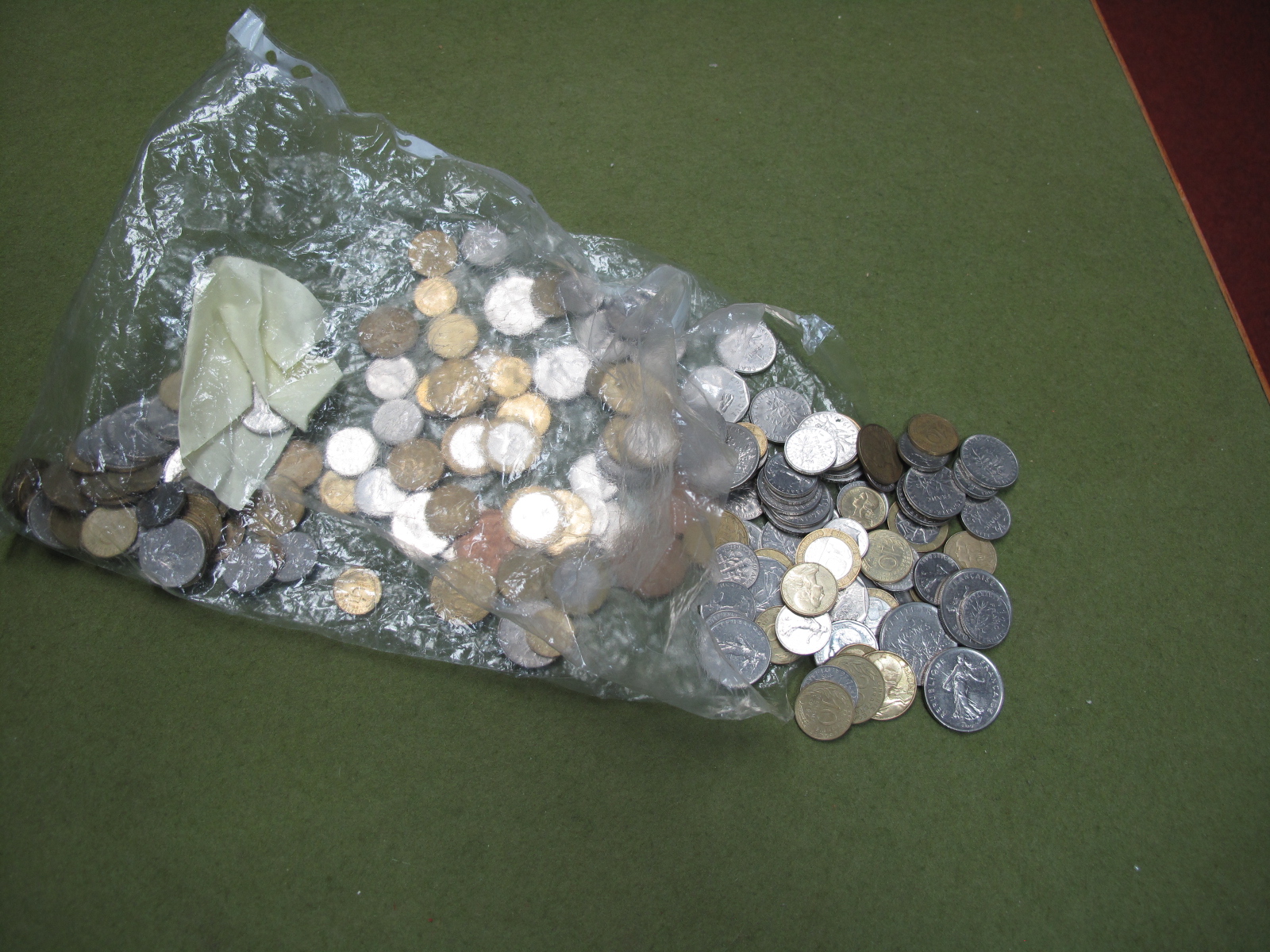 A Quantity of Base Metal Foreign Coins; regularly European pre-Euro currency. (N.B some of these - Image 2 of 7