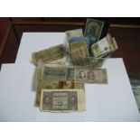 Approximately Forty-Eight Circulated Foreign Banknotes. Some are current.