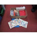 A Box of Albums, Stockbooks, Covers and Presentation Packs, containing world, GB and Commonwealth