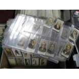 A Large Quantity of Pre-War Cigarette Cards by Gallaher, Wills, Park Drive, John Player, Among