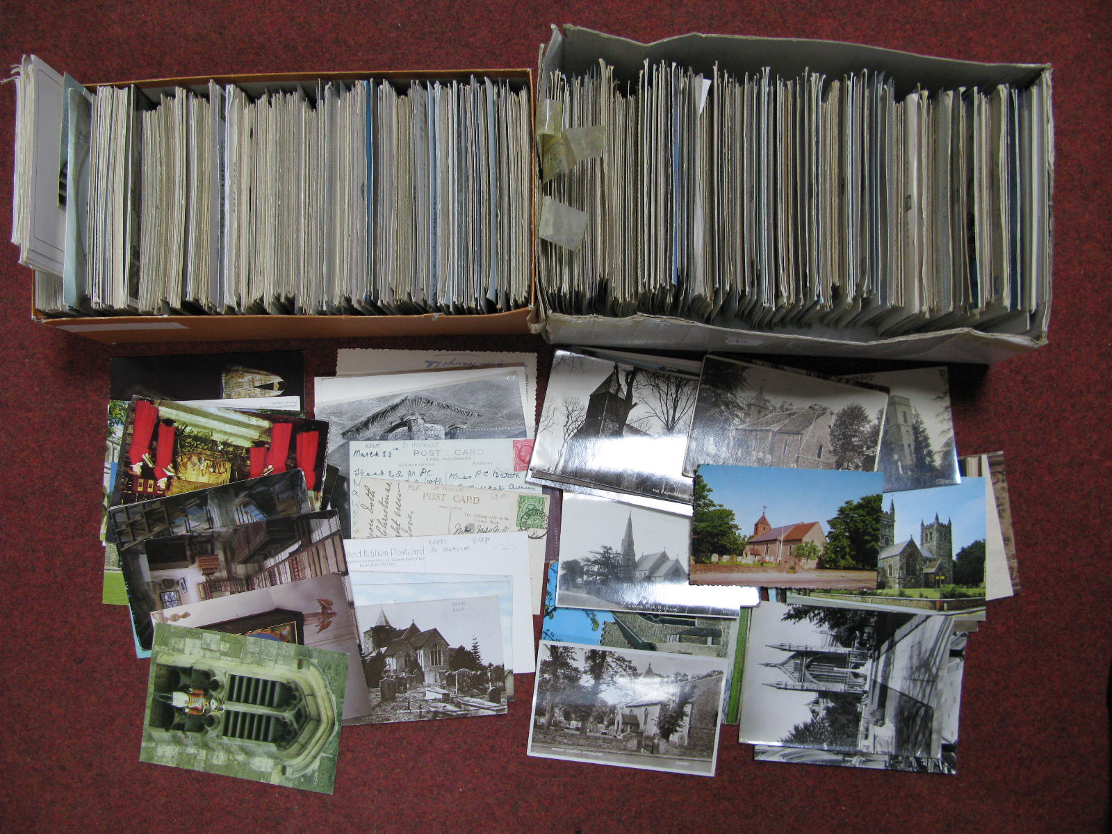 Picture Postcards Early XX Century to the Present Day of Ecclesiastical Interest, showing Cathedrals