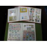 GB, Commonwealth and Whole World Stamps and Miniature Sheets, contained in three stockbooks, both