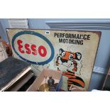 Esso Wall Sign.