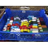 Over Forty Diecast and Plastic Corgi Juniors - including cars, commercial and vintage vehicles:- One