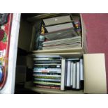 Railway - Quantity of 33 and 45 R.P.M Records, books, prints:- Two Boxes