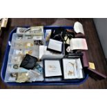 Assorted Costume Jewellery, etc:- One Tray