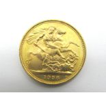 A Gold Sovereign, 1958.