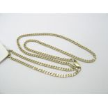 A 9ct Gold Curb Link Chain, of uniform design.