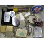 1977 Commemorative Coins, lighters, further coins, etc.