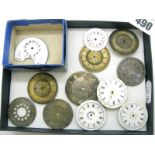A Small Collection of Pocket/Fob Watch Dials.