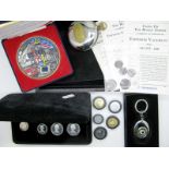 A Cased Pobjoy Mint 1979 Silver Seven Coin Set, six Roman coins presented in a Westminster coin box,