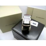 Burberry; A Modern Gent's Wristwatch, in original box with booklets and International Warranty