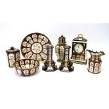 A Collection of Mason's Ironstone Pottery Masterpiece Series Limited Edition Pieces, to include a