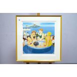 AFTER BERYL COOK (1926-2008) (ARR) "Cruising", a limited edition print, 277/395, signed, titled