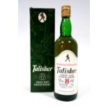 Whisky - Talisker Single Malt Scotch Whisky 8 Years Old, Isle of Skye, 75cl, 45.8% Vol., boxed.