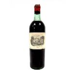 Wine - Chateau Lafite Rothschild 1942, Pauillac France.