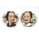 A Royal Doulton Character Jug 'William Shakespeare', designed by William K. Harper, number 1305 of a